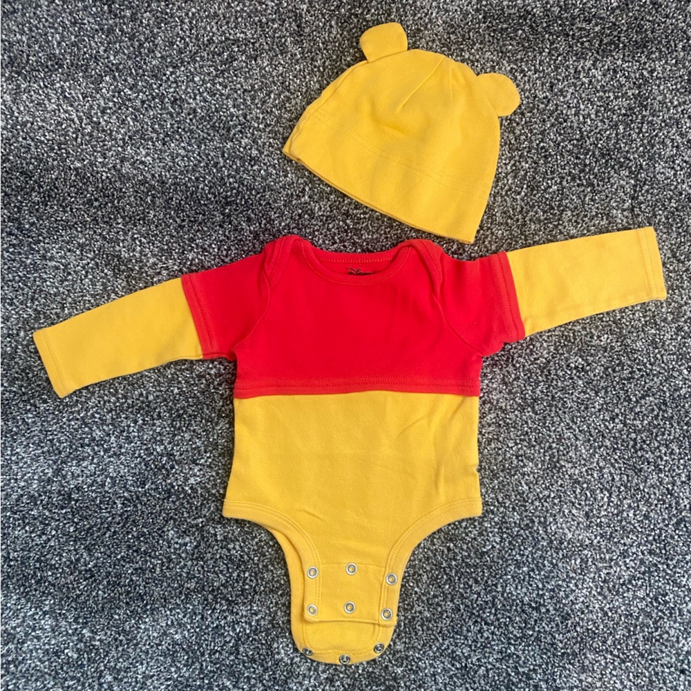 Winnie The Pooh Onesie 3-6 month